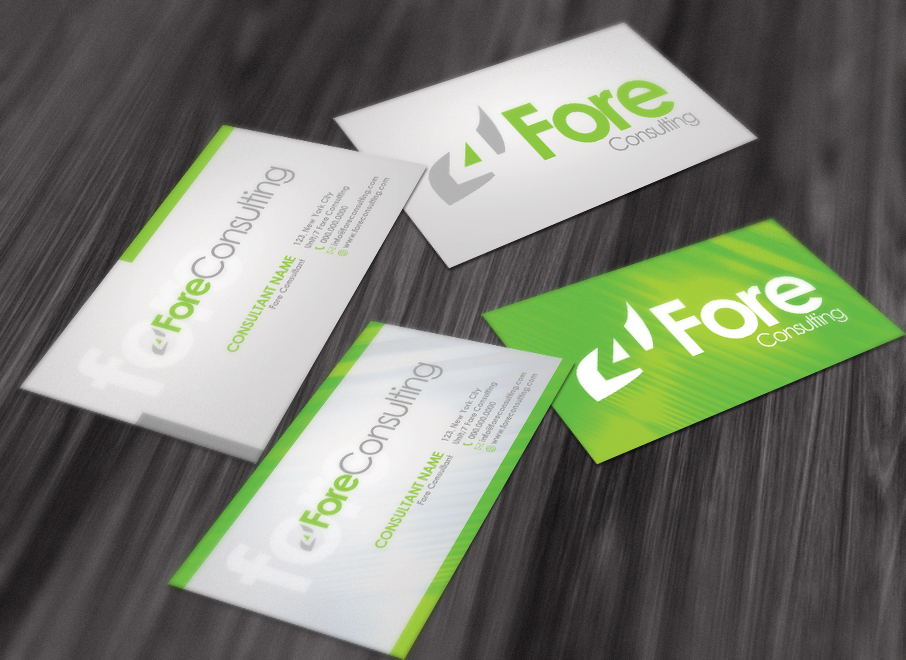 Business Card Design by diRtY.EMM for ForeConsulting | Design #426362