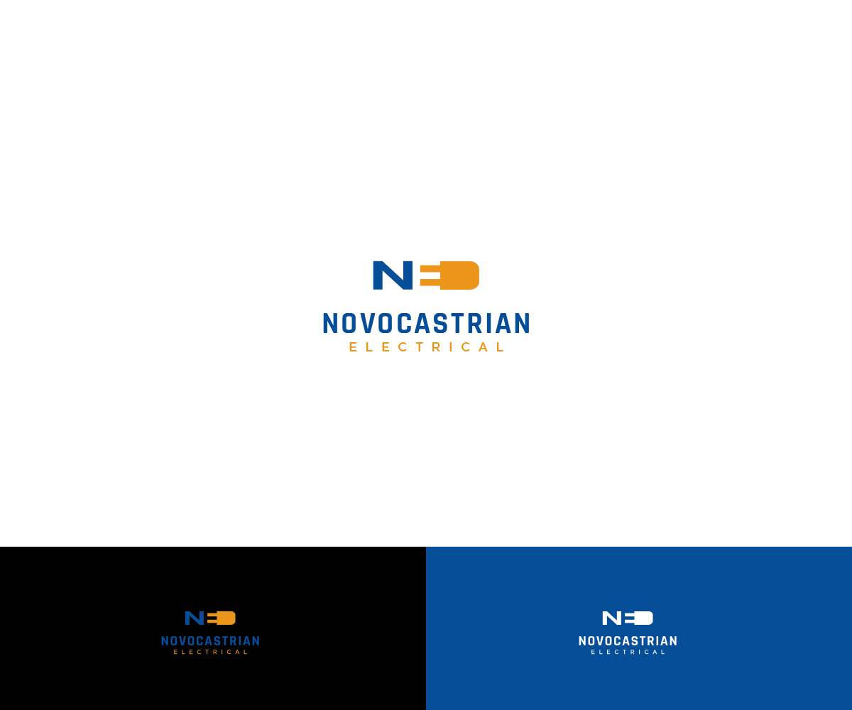 Logo Design by Triple22A for Novocastrian Electrical Contractors | Design #9702100