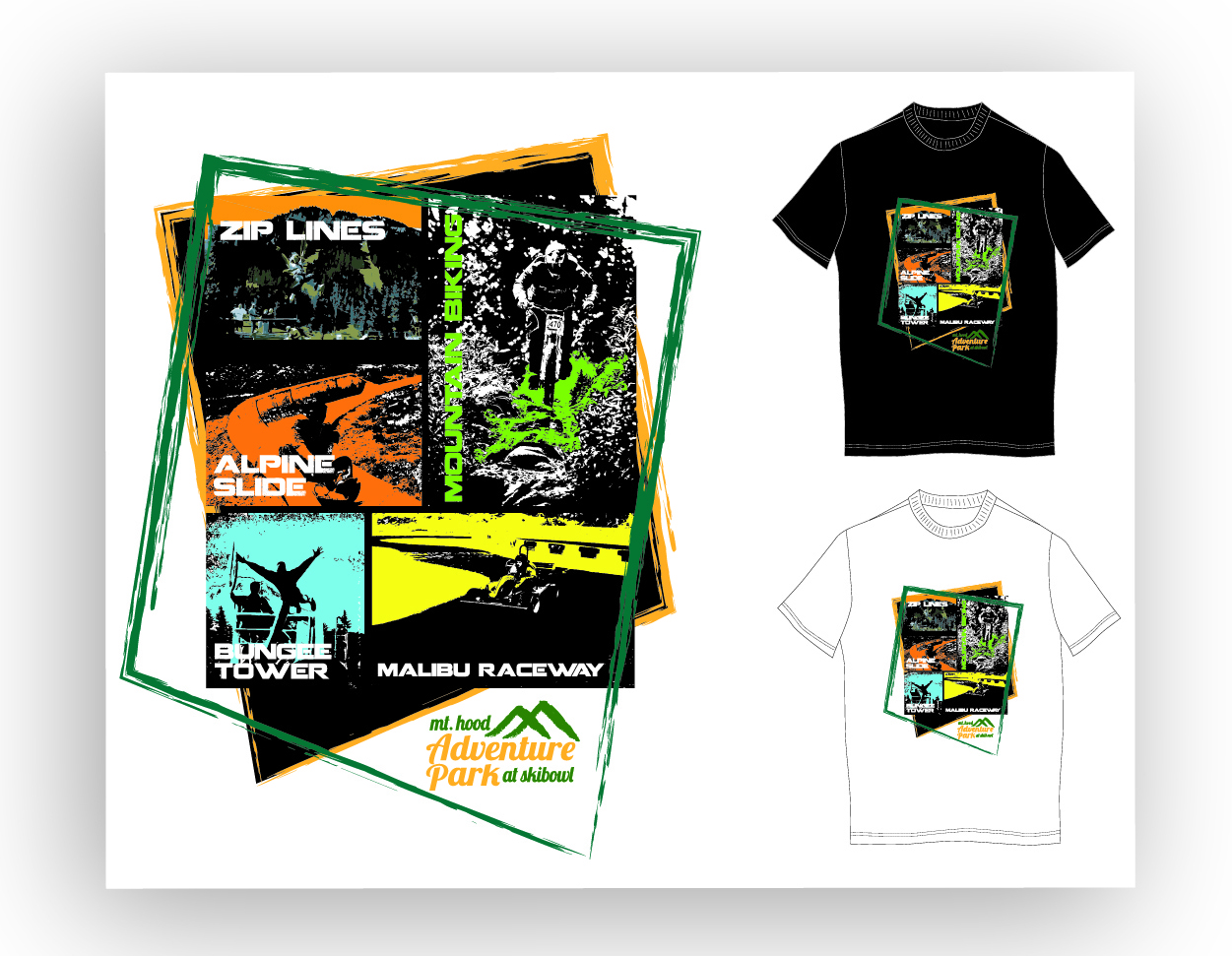 T-shirt Design by DAStudioDesigns for Mt. Hood Skibowl | Design #2131486