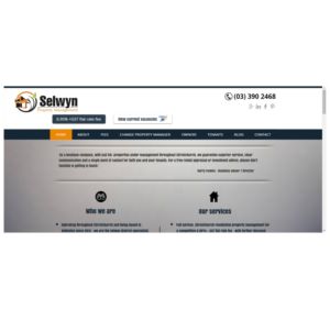Diseño de Logo por ecorokerz para Selwyn Property Management | Diseño: #9560386