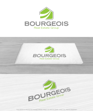Logo Design by Daniel Caso Design for Bourgeois Real Estate Group, Inc | Design: #9577945