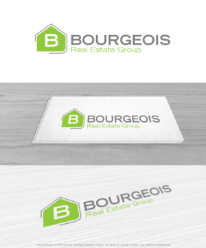 Logo Design by Daniel Caso Design for Bourgeois Real Estate Group, Inc | Design: #9577946