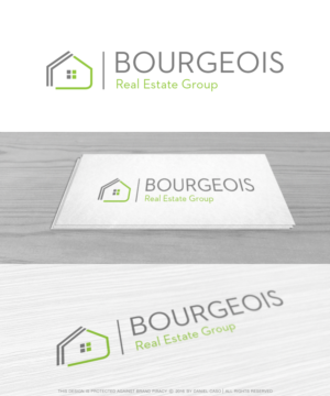 Logo Design by Daniel Caso Design for Bourgeois Real Estate Group, Inc | Design: #9577948