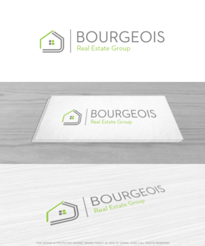 Logo Design by Daniel Caso Design for Bourgeois Real Estate Group, Inc | Design: #9670094