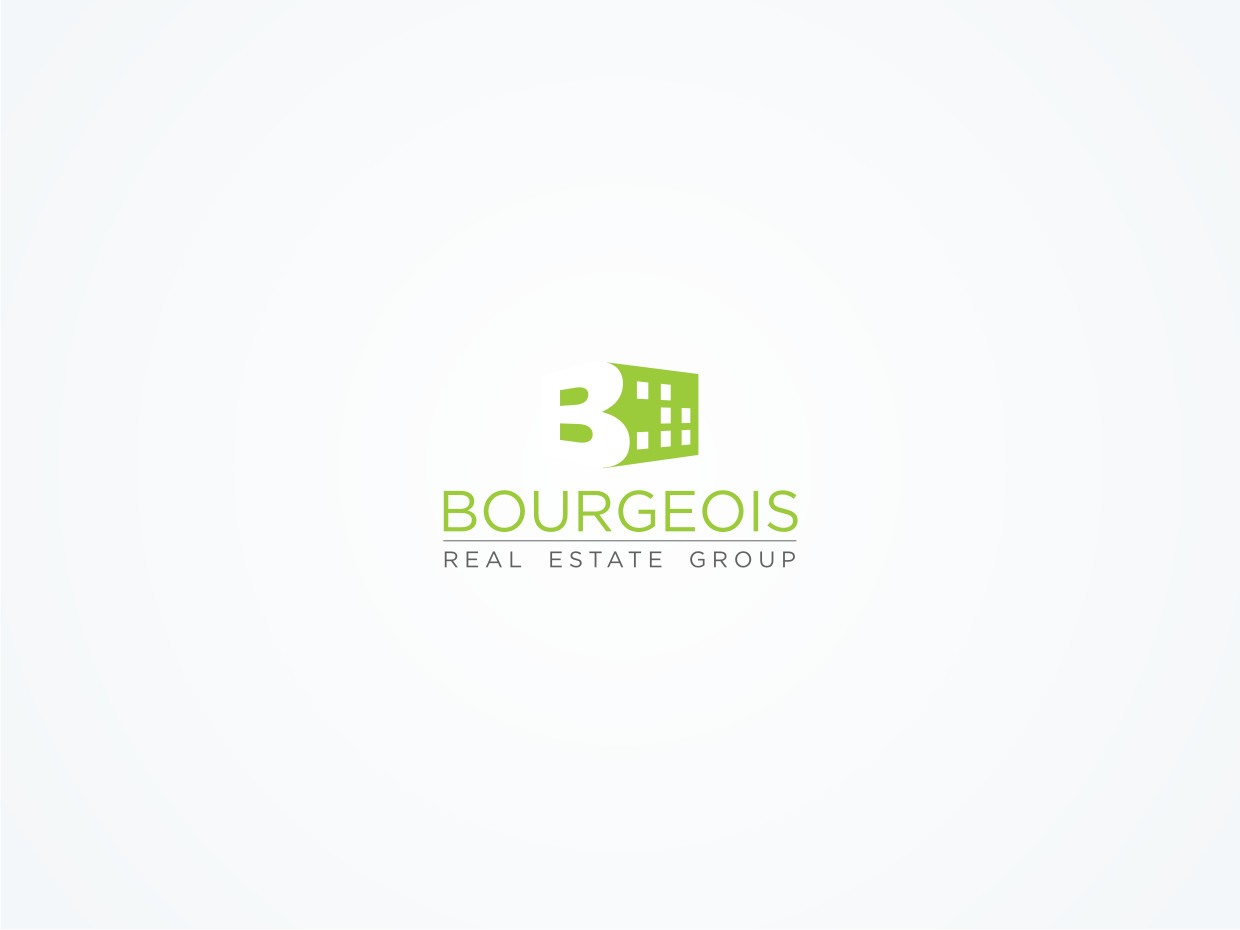 Logo Design by Atvento Graphics for Bourgeois Real Estate Group, Inc | Design #9693222