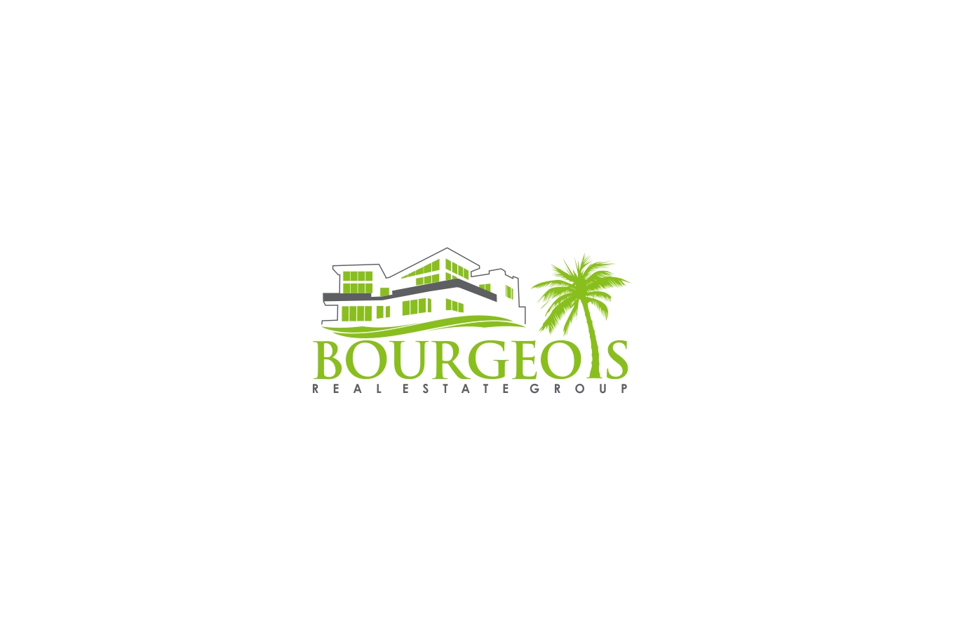 Logo Design by dzoker for Bourgeois Real Estate Group, Inc | Design #9772556