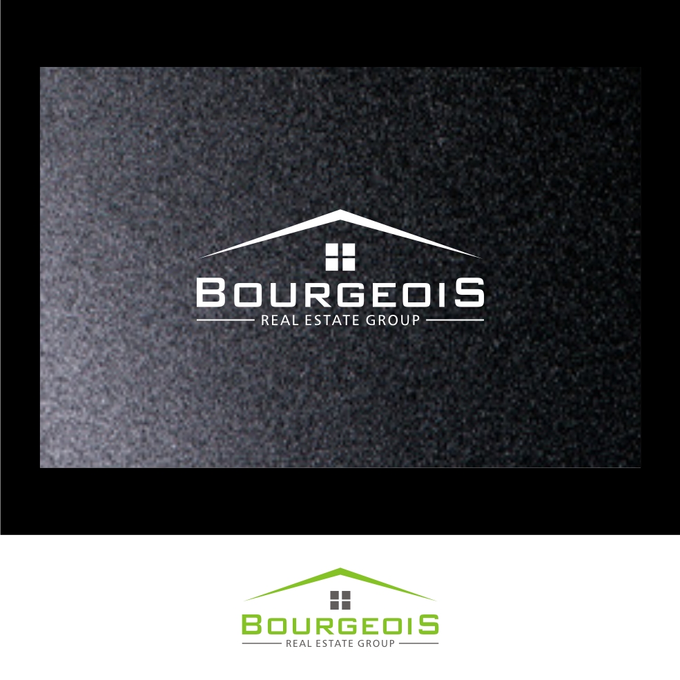 Modern, Professional, Real Estate Logo Design for Bourgeois Real Estate