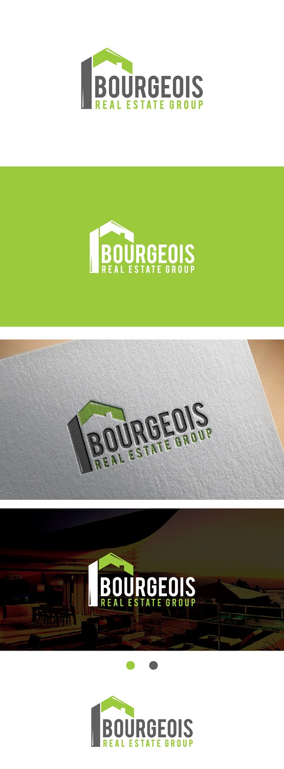 Logo Design by thelogoteam2010 for Bourgeois Real Estate Group, Inc | Design #9577033