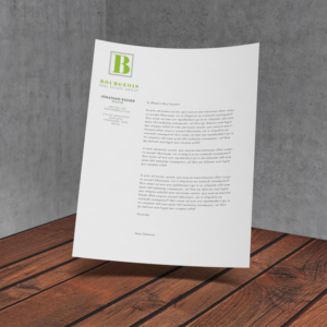 Logo Design by Jess Leftault for Bourgeois Real Estate Group, Inc | Design: #9577501
