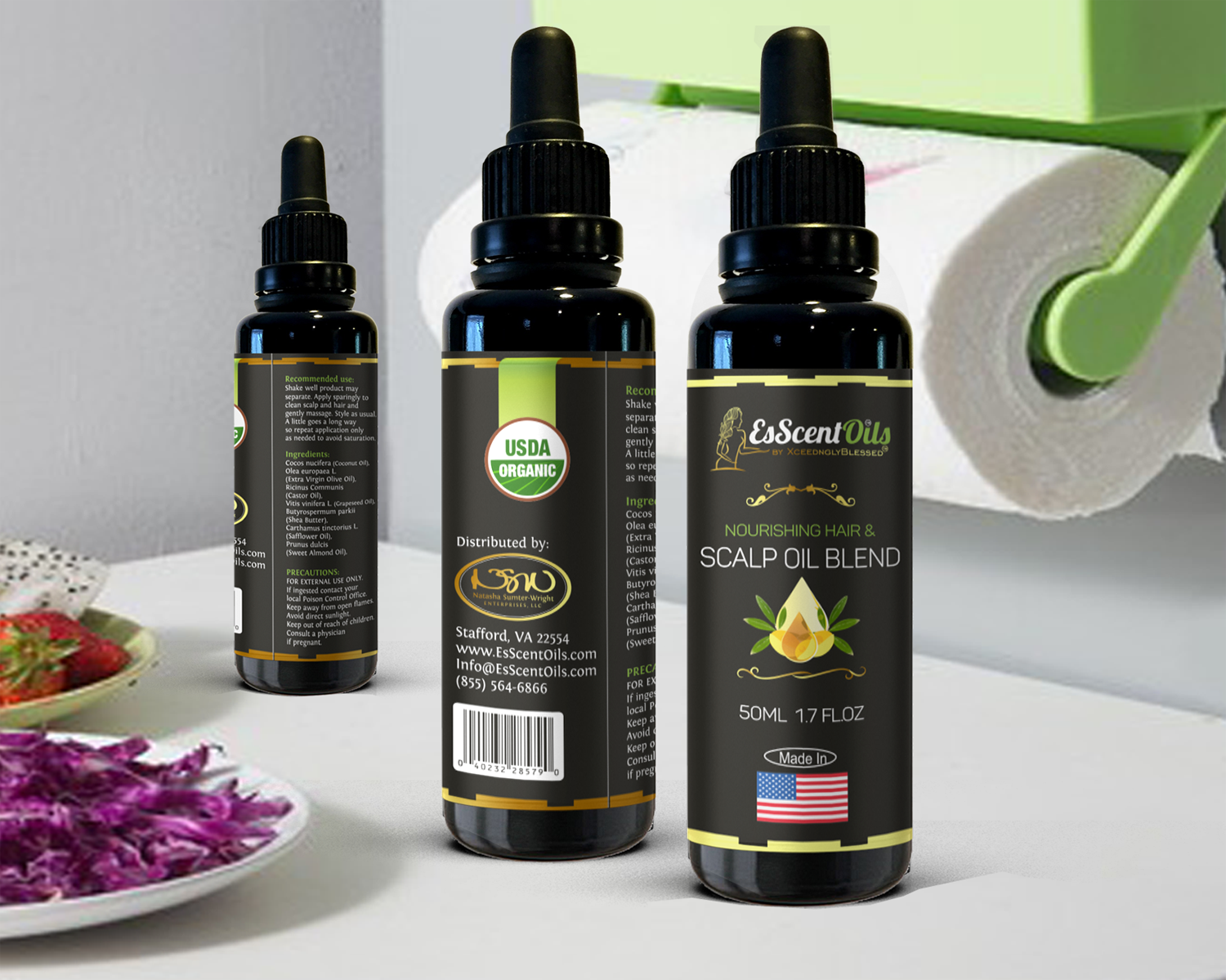 Label Design by Pint & Promotional Projects for Natasha Sumter-Wright, LLC | Design #9700840