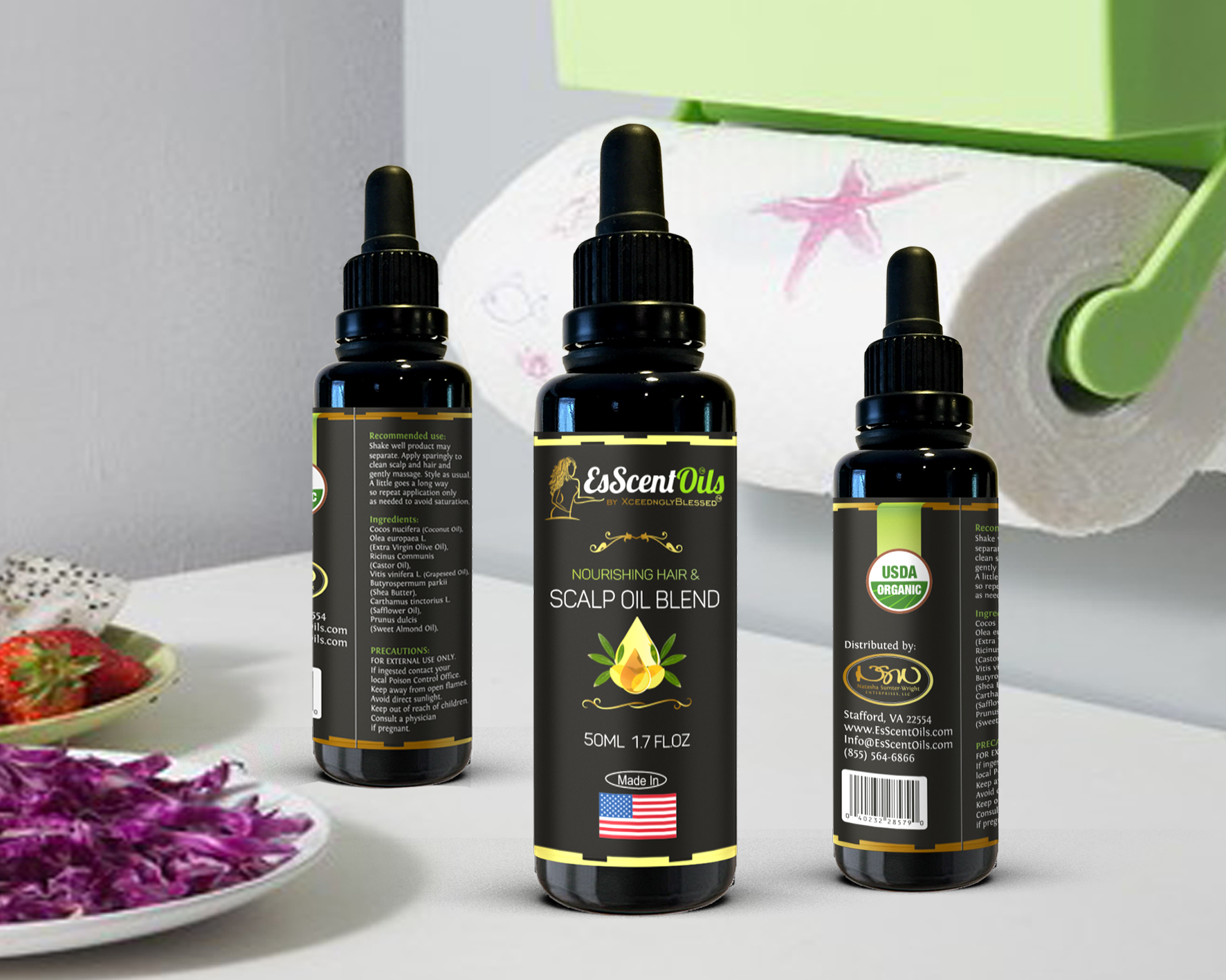 Label Design by Pint & Promotional Projects for Natasha Sumter-Wright, LLC | Design #9738348