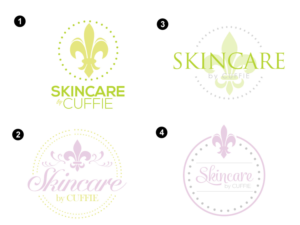 Logo Design by ney@onedaygraphics for Skincare by Cuffie | Design #9544169