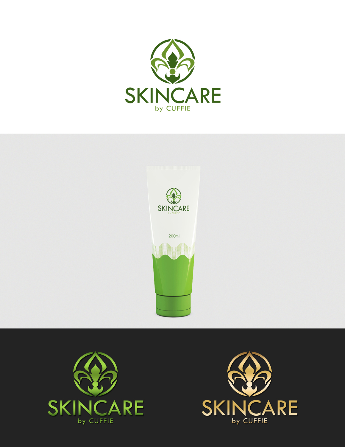 Logo Design by Creative Ants for Skincare by Cuffie | Design #9579292