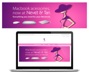 A banner ad for my ecommerce site at Qoo10 | Banner Ad Design by Andrés Sebastián