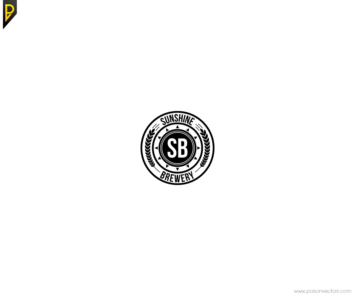 Logo Design by poisonvectors for Sunshine Brewery | Design #9775428