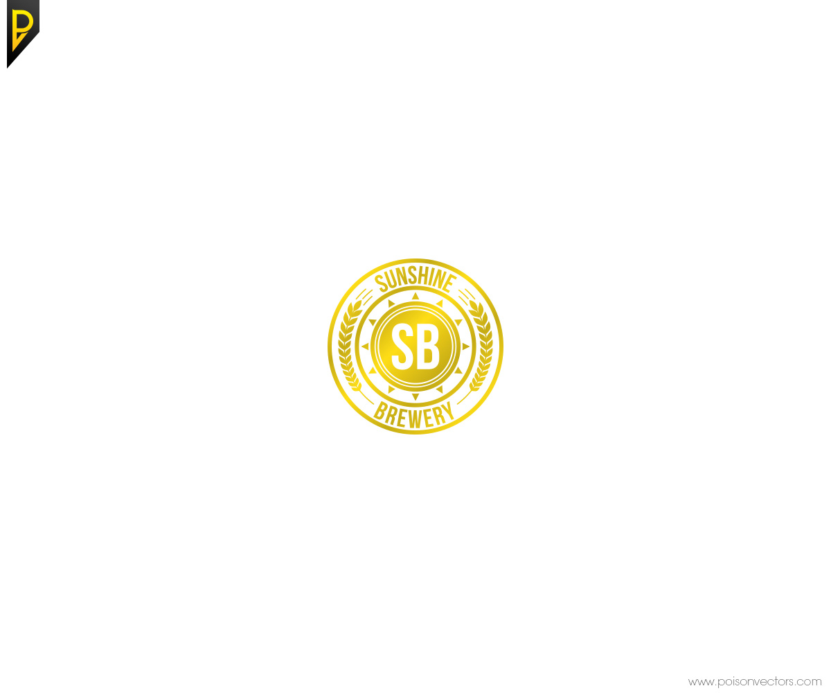 Logo Design by poisonvectors for Sunshine Brewery | Design #9775430