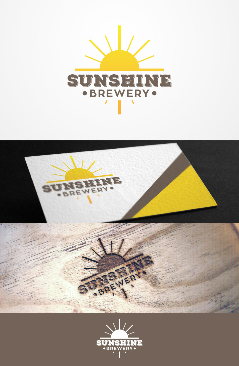 Logo Design by Grapismo Brand Studio for Sunshine Brewery | Design #9778477