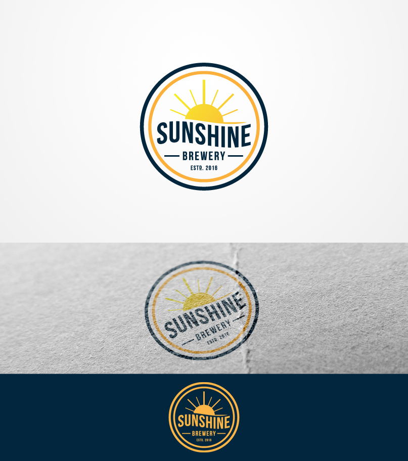 Logo Design by Grapismo Brand Studio for Sunshine Brewery | Design #9778668