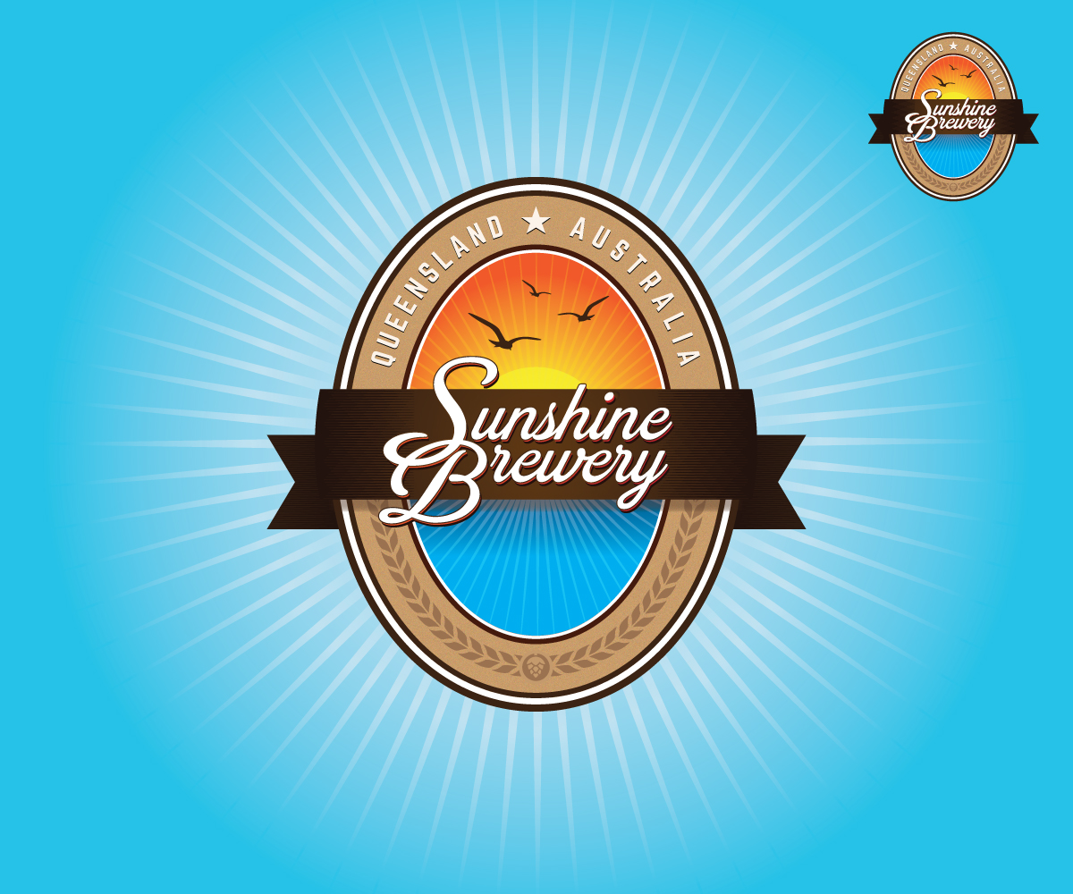 Logo Design by Joe Nathan for Sunshine Brewery | Design #9671832