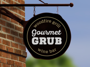 Logo-Design von airborne für Gourmet Grub | Design: #9665980