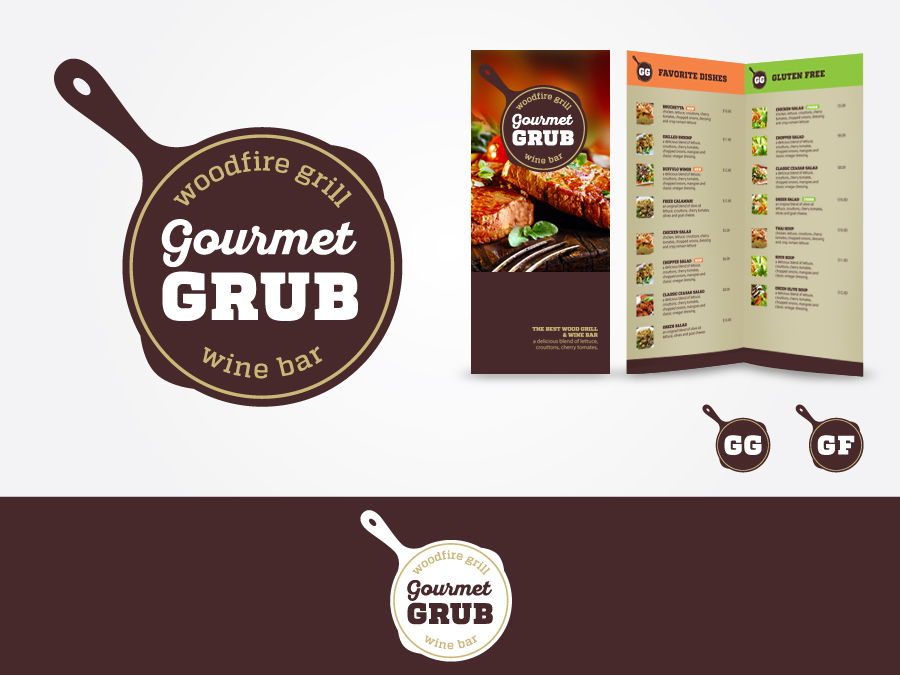 Logo Design by airborne for Gourmet Grub | Design #9681455