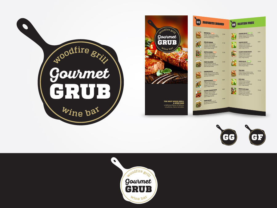 Logo Design by airborne for Gourmet Grub | Design #9681467