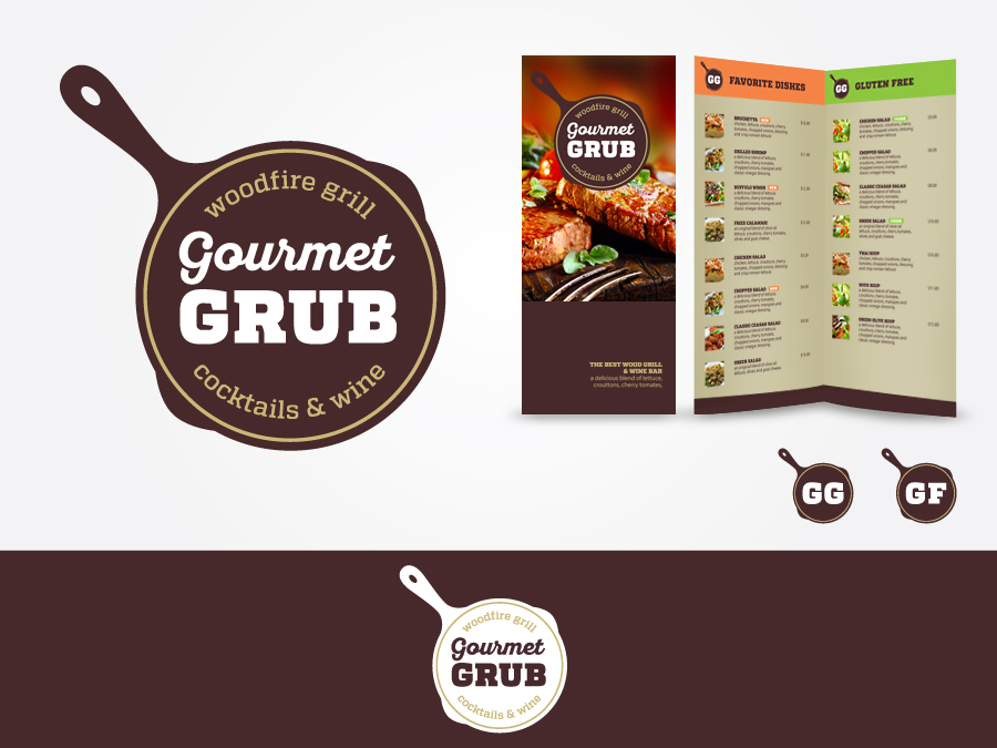 Logo-Design von airborne für Gourmet Grub | Design #9685728