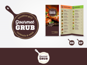 Logo-Design von airborne für Gourmet Grub | Design: #9685728