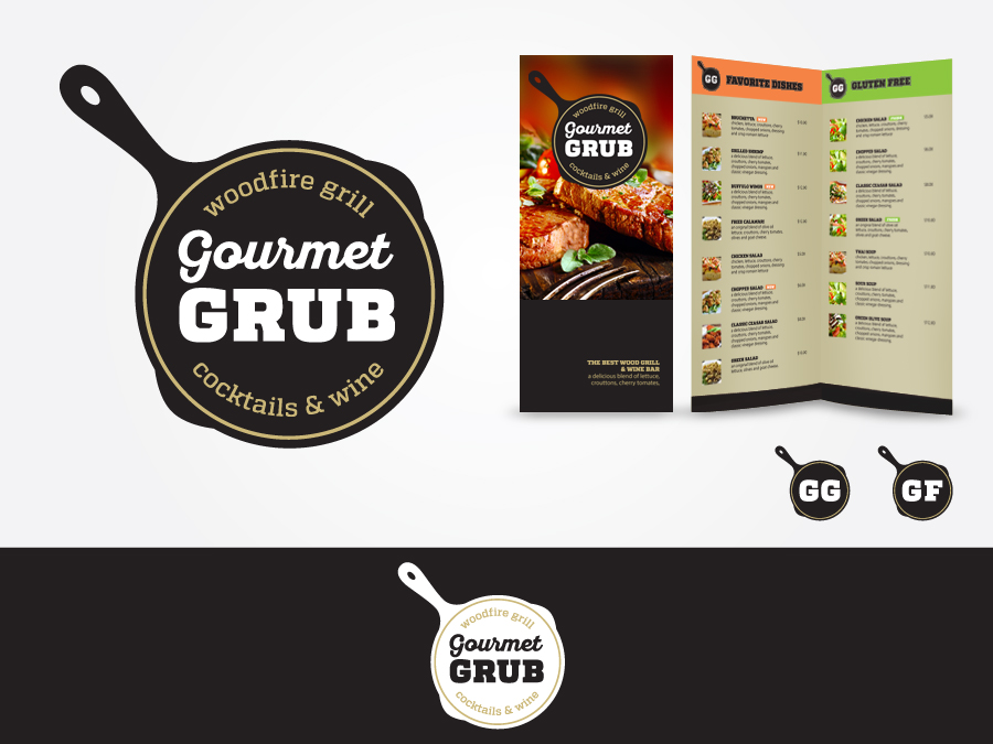 Logo Design by airborne for Gourmet Grub | Design #9685736