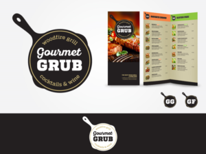 Logo-Design von airborne für Gourmet Grub | Design: #9685736