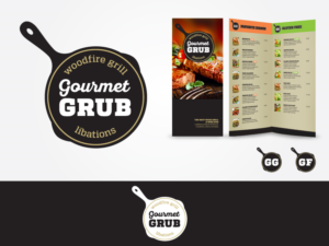 Logo-Design von airborne für Gourmet Grub | Design: #9700495