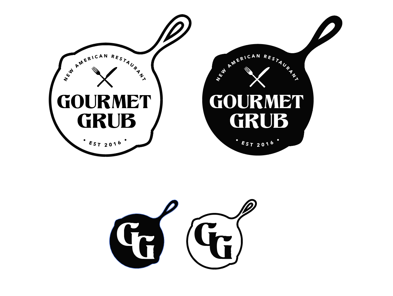 Logo Design by wonderland for Gourmet Grub | Design #9560512