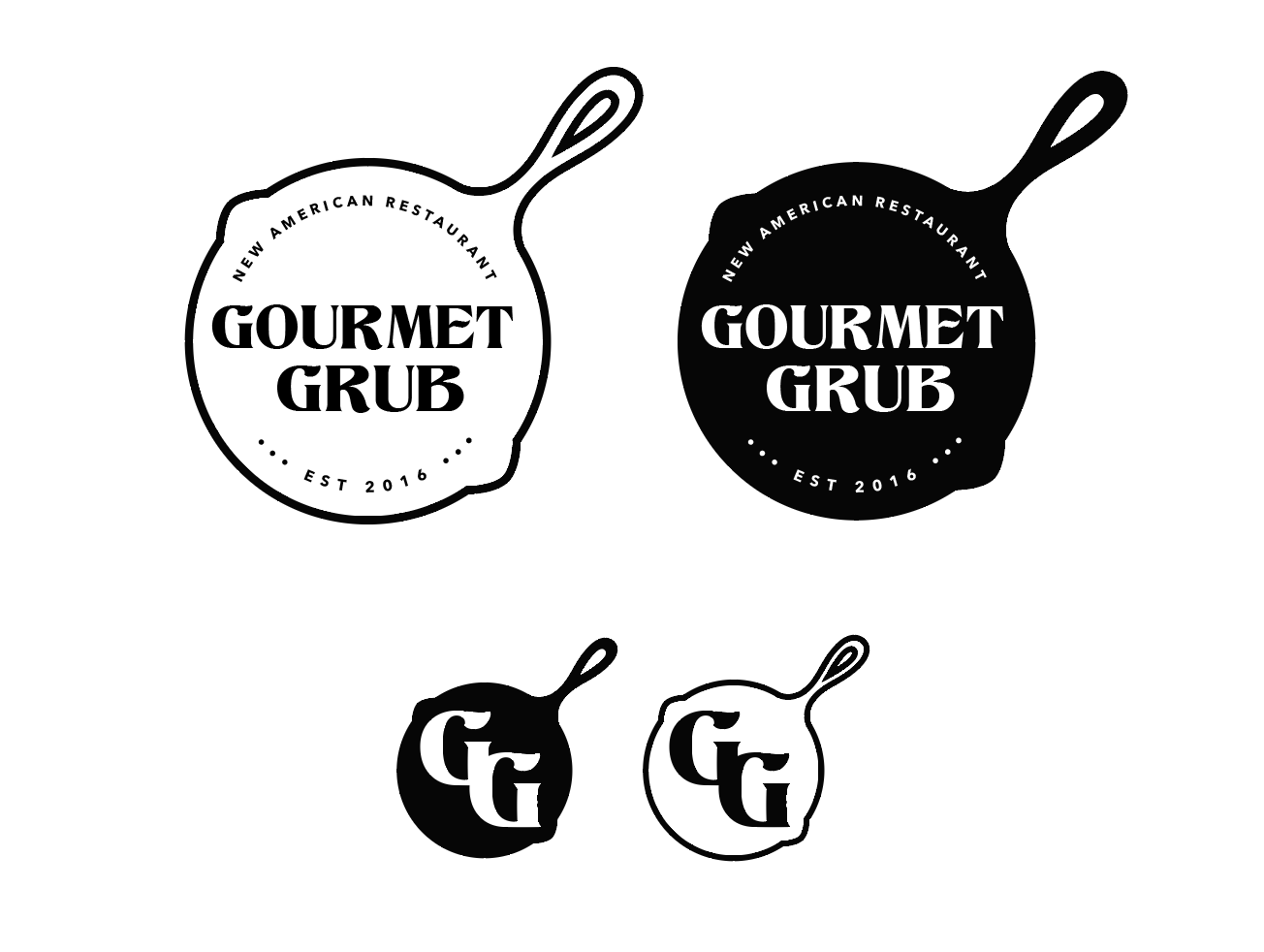 Logo Design by wonderland for Gourmet Grub | Design #9560531