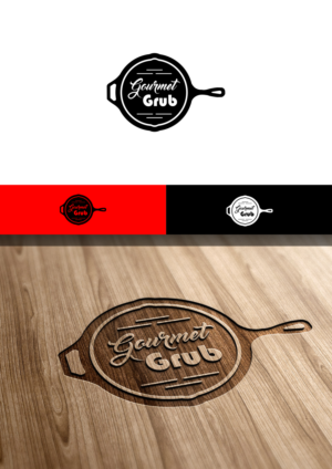 Logo Design by jenggot_merah_ for Gourmet Grub | Design: #9557069