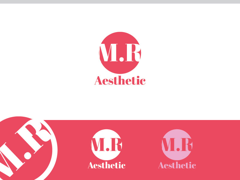 Design de Logo par Logo Xtudio pour M.R Aesthetic | Design #9584874