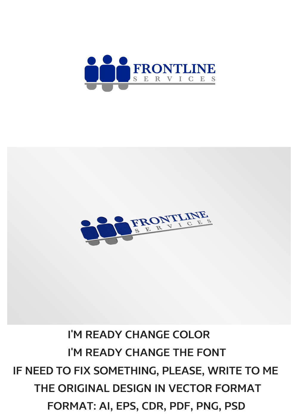 Logo Design by artsterdam for Frontline Services | Design #9555432