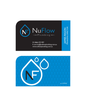 New Plumbing Company | Business Card Design by CanDoDesign