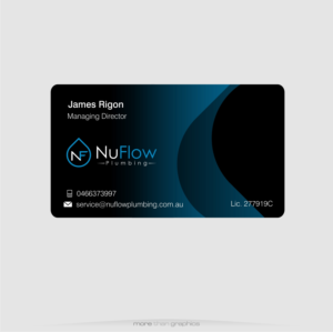 New Plumbing Company | Business Card Design by vladst2004