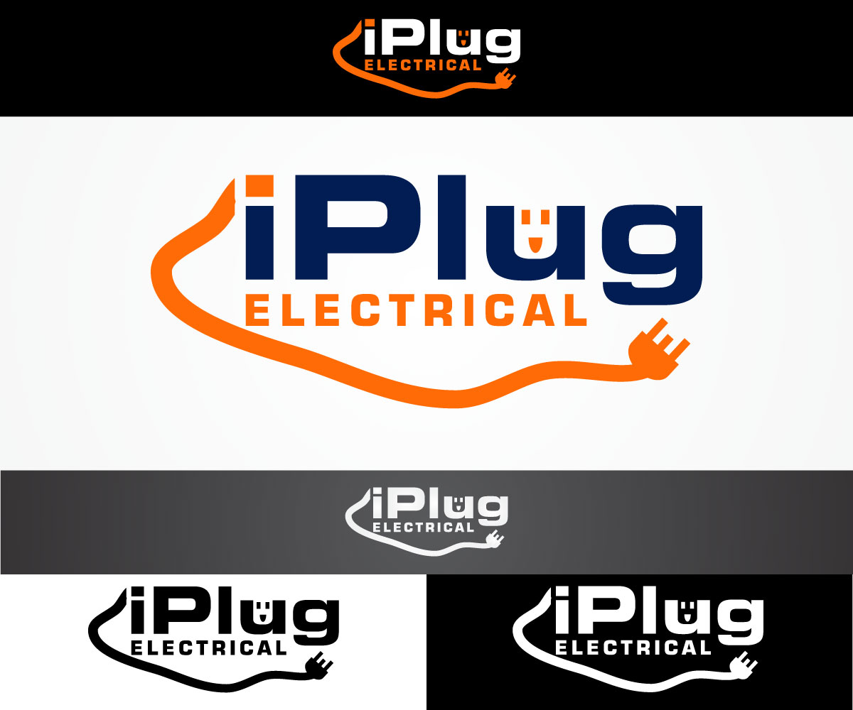 Logo Design by sangeloenriquez for iPlug Electrical | Design #9552635