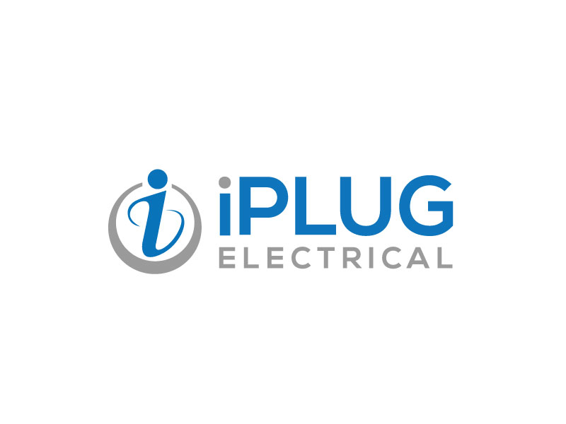 Logo Design by OWL for iPlug Electrical | Design #9611566