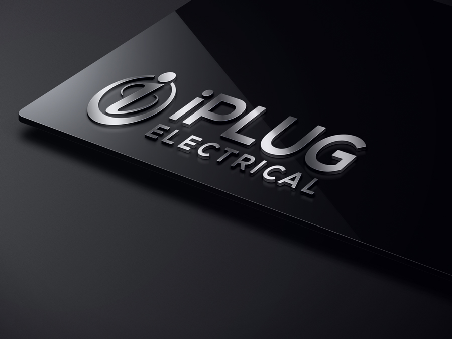 Logo Design by OWL for iPlug Electrical | Design #9611571