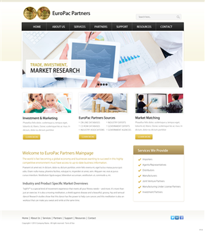 Web Design by pb for this project | Design: #2094665