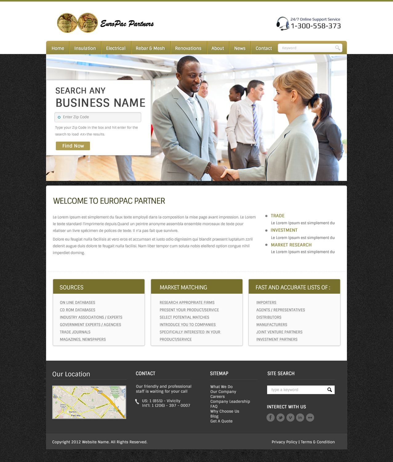 Diseño Web por OM para este proyecto | Diseño #2126872