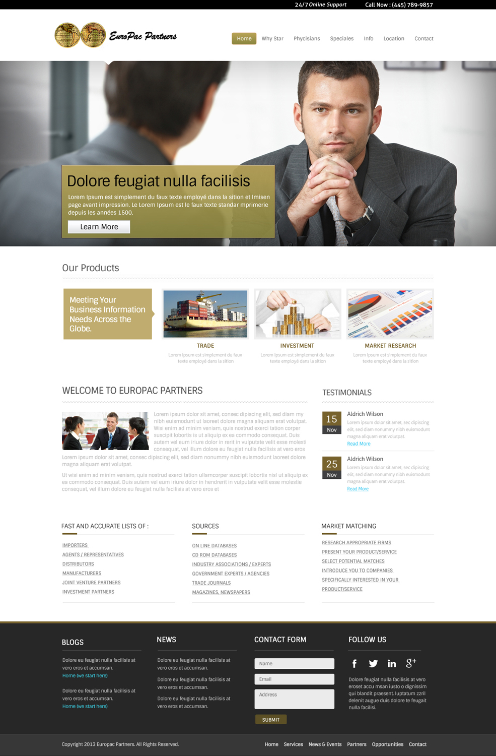 Web-Design von OM für dieses Projekt | Design #2130538