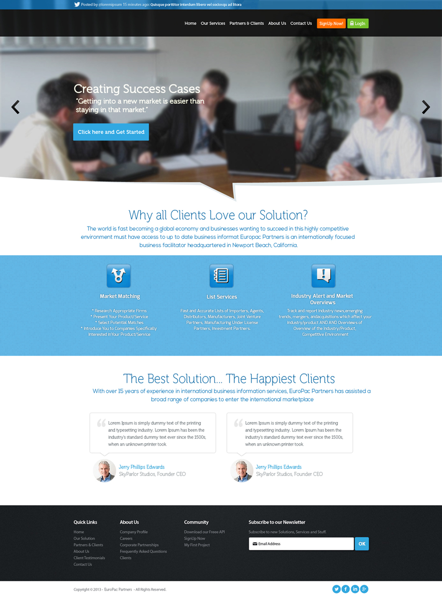 Web Design by Oxygen Creatives for this project | Design #2102668