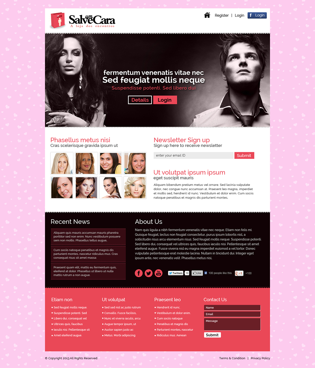 Web Design by Latest Design Ideas for Meeets | Design #2126742