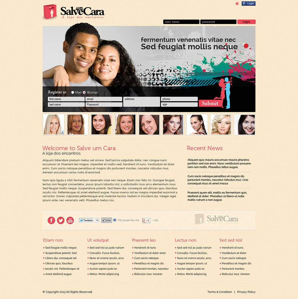 Web Design by Latest Design Ideas for Meeets | Design #2155191