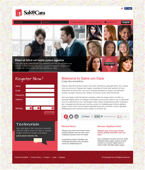 Web Design by Latest Design Ideas for Meeets | Design: #2161517