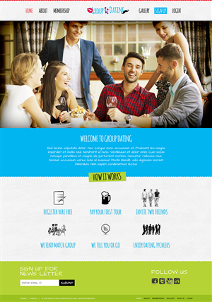 Web Design par Latest Design Ideas pour Meeets | Design : #2604345