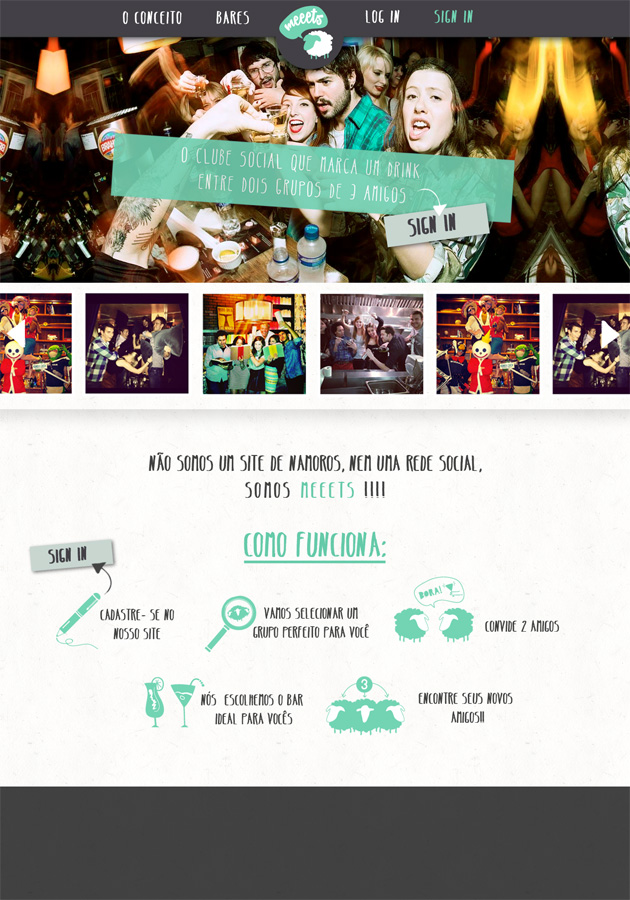 Diseño Web por Pauli jg para Meeets | Diseño #2645763